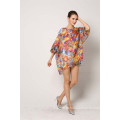 Flower impresso mulheres gordas beachwear vestidos mulher sexy vestido mulher vestido de noite Supplier&#39;s Choice